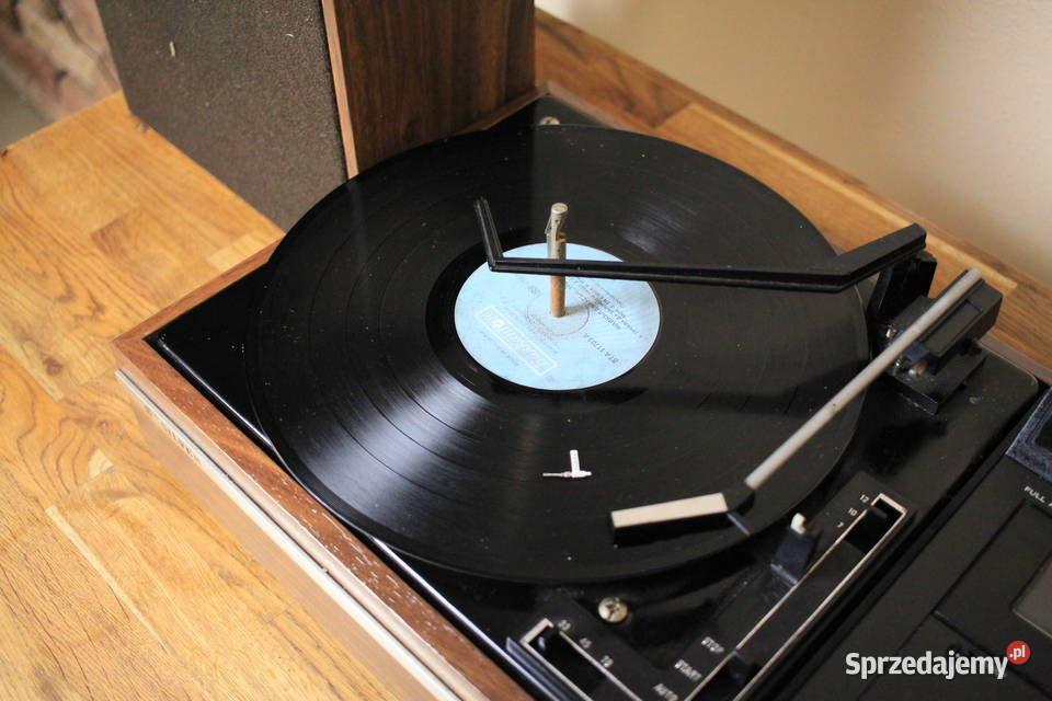 Gramofon Silver głośniki Góra