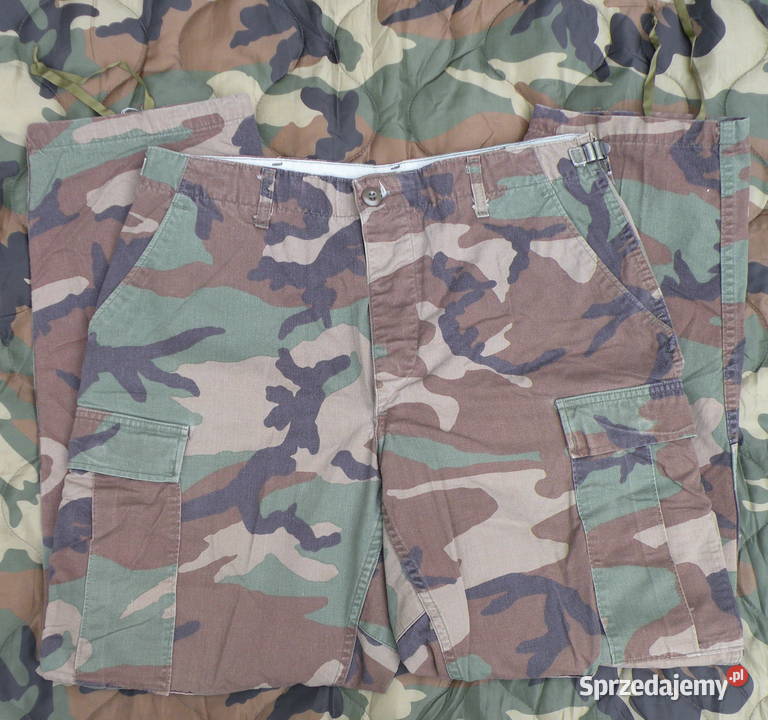 Spodnie bdu woodland medium regular NYCO 90r Militaria Wrocław