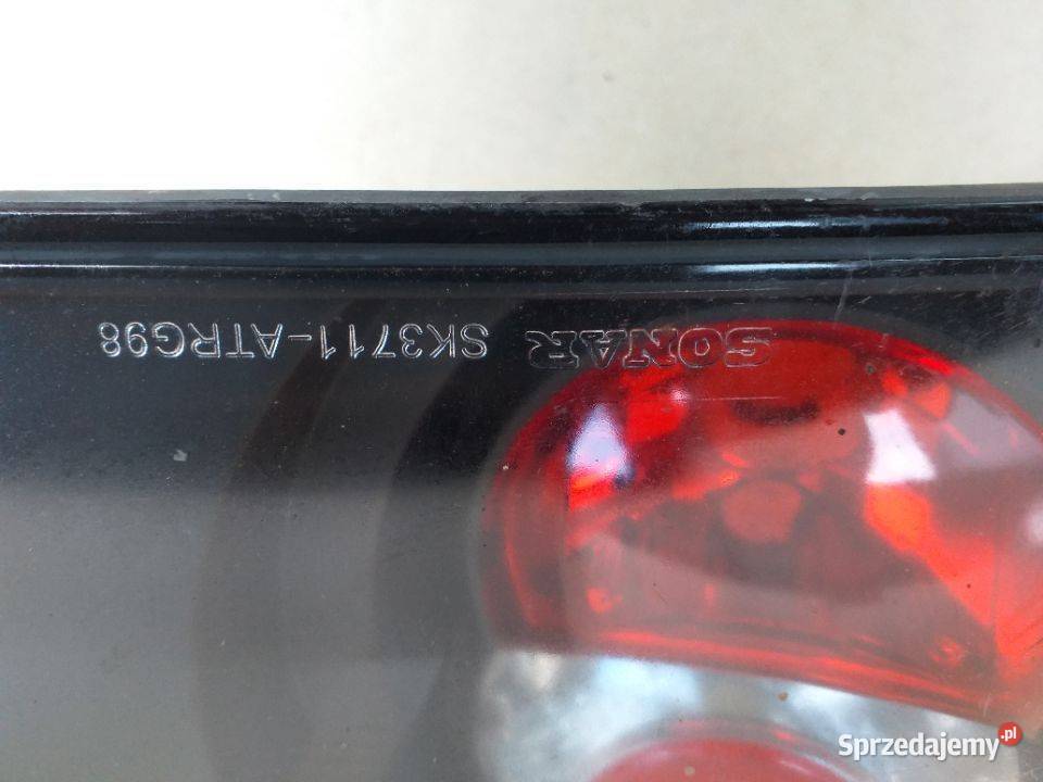 7G Lampa Tyl Prawa Lewa SONAR Opel Astra ii 2 g osobowe Włoszczowa