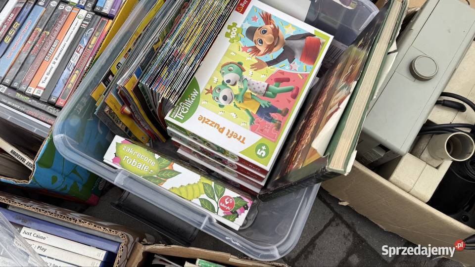 Zestaw mix filmy dvd gry pc 2 ksiazki zabawki Radom