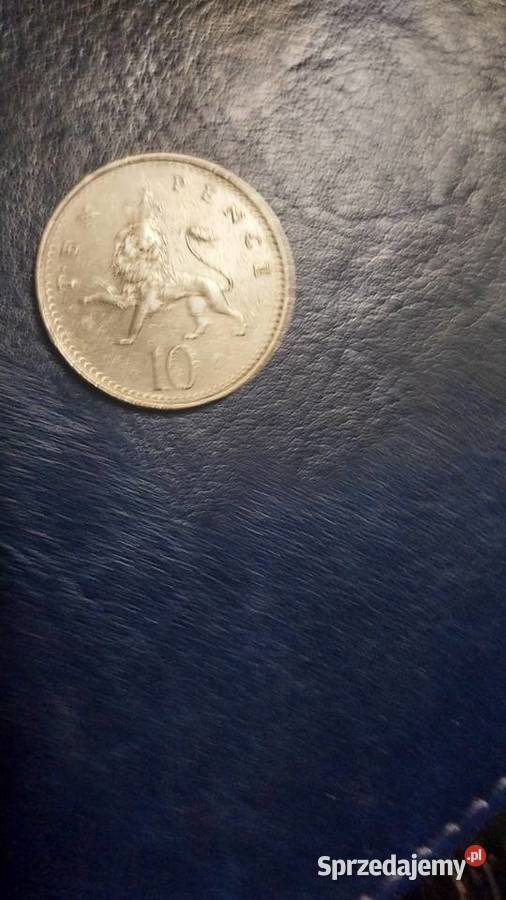 Moneta 10 pence 1992r kujawsko-pomorskie Golub-Dobrzyń