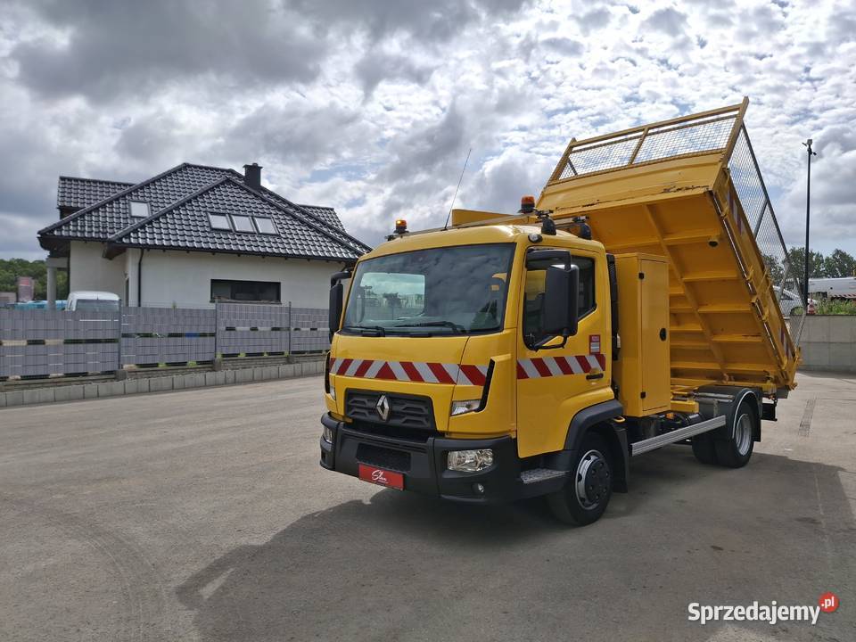 Renault D75 Wywrotka Kipper 3 Strony Hak Euro 6 84054km Specjalne Sierakowice