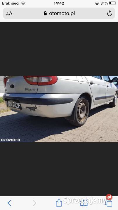 Renault Megane Classic 16 16V OC na klima welurowa tapicerka Ostrowiec Świętokrzyski