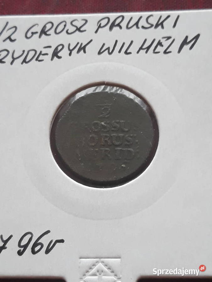 12 Grosza Pruskiego 1796 r Fryderyk Wilhelm Konin