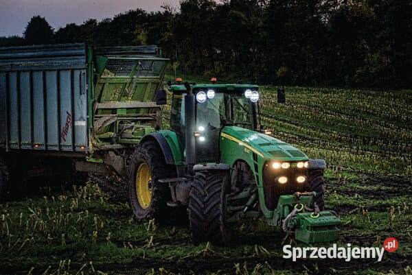 Lampa przednia LED okrągła do jazdy dziennej małopolskie Kamionna sprzedam
