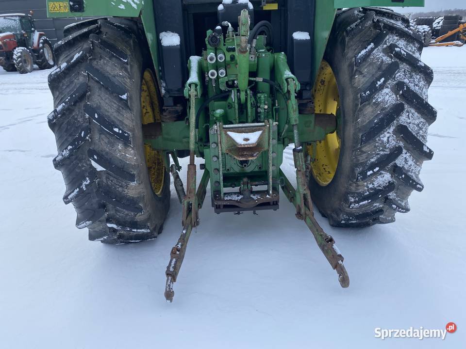 John Deere 6110 Biała