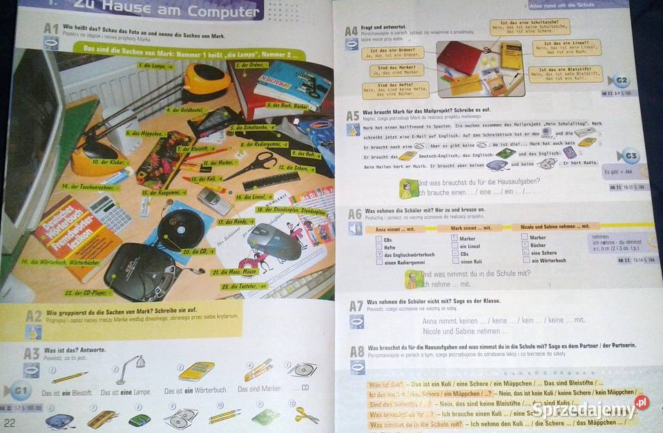 Hier und da 1 Język niemiecki Podręcznik z niemiecki Chełm