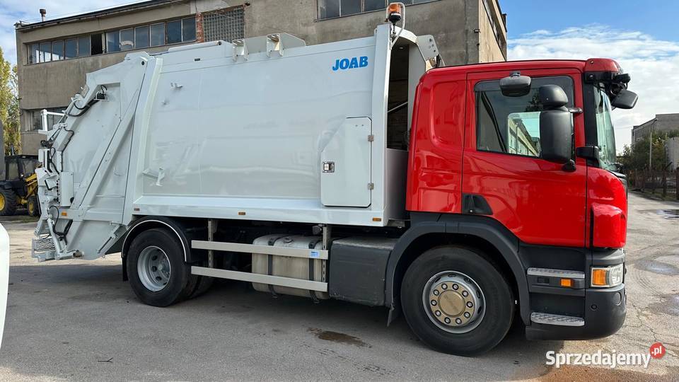 SCANIA P320 śmieciarka Joab 15 m3 waga świętokrzyskie Nowiny