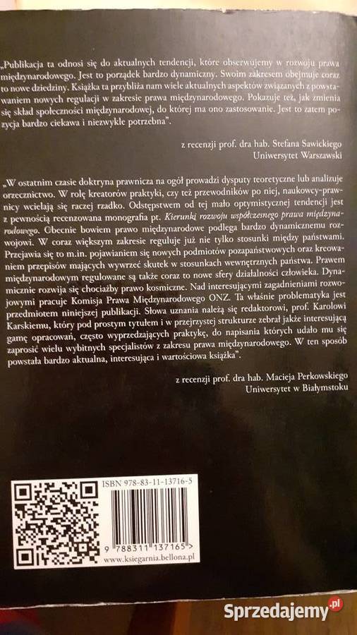 Kierunki rozwoju współczesnego prawa Rok wydania 2015 Szczecin