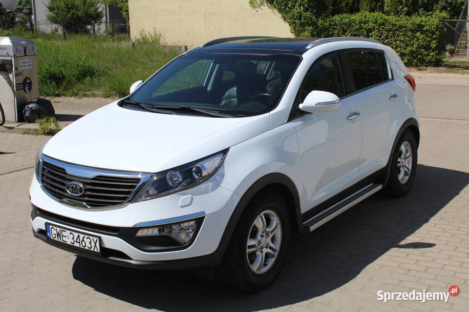 Kia Sportage 2011r 17 CRDI Najbogatsza wersja biały Sportage