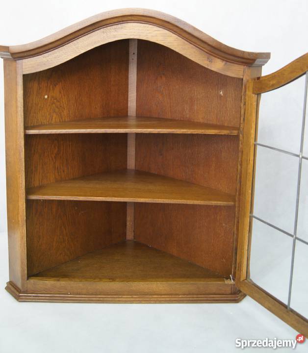 Szafka wisząca witrynka narożna Meble pomorskie Chojnice