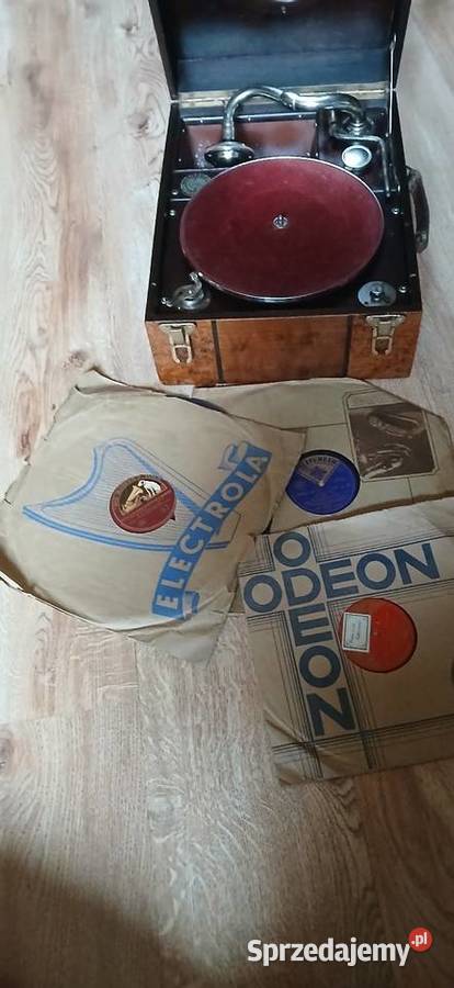 Zabytkowy gramofon Bonophon Kraków