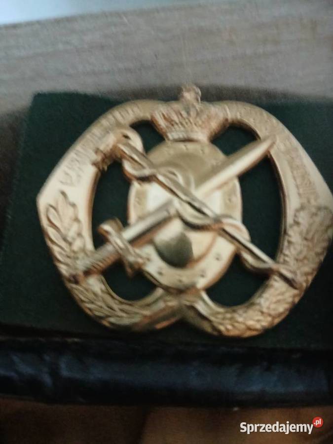 Wojsowy beret korpusu medycznego Kraków sprzedam