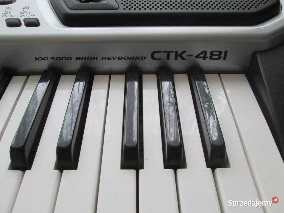 Keyboard CASIO CTK481 5 oktaw Torba