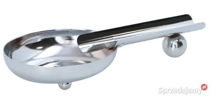 Srebrna Popielniczka do Cygar z Miejscem na Ostrowy nad Okszą