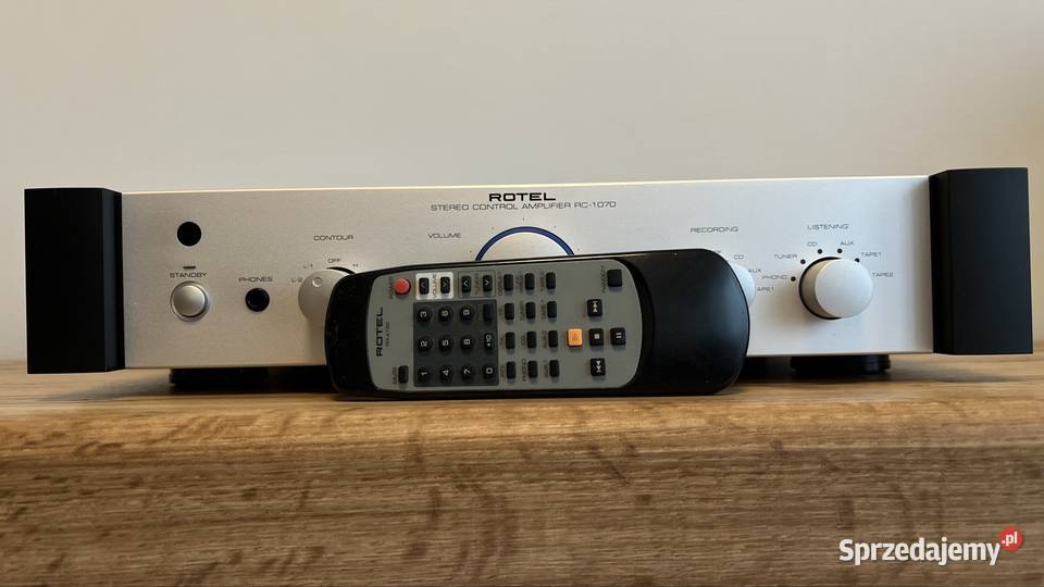 Przedwzmacniacz Rotel RC1070 Srebny Stan Idealny
