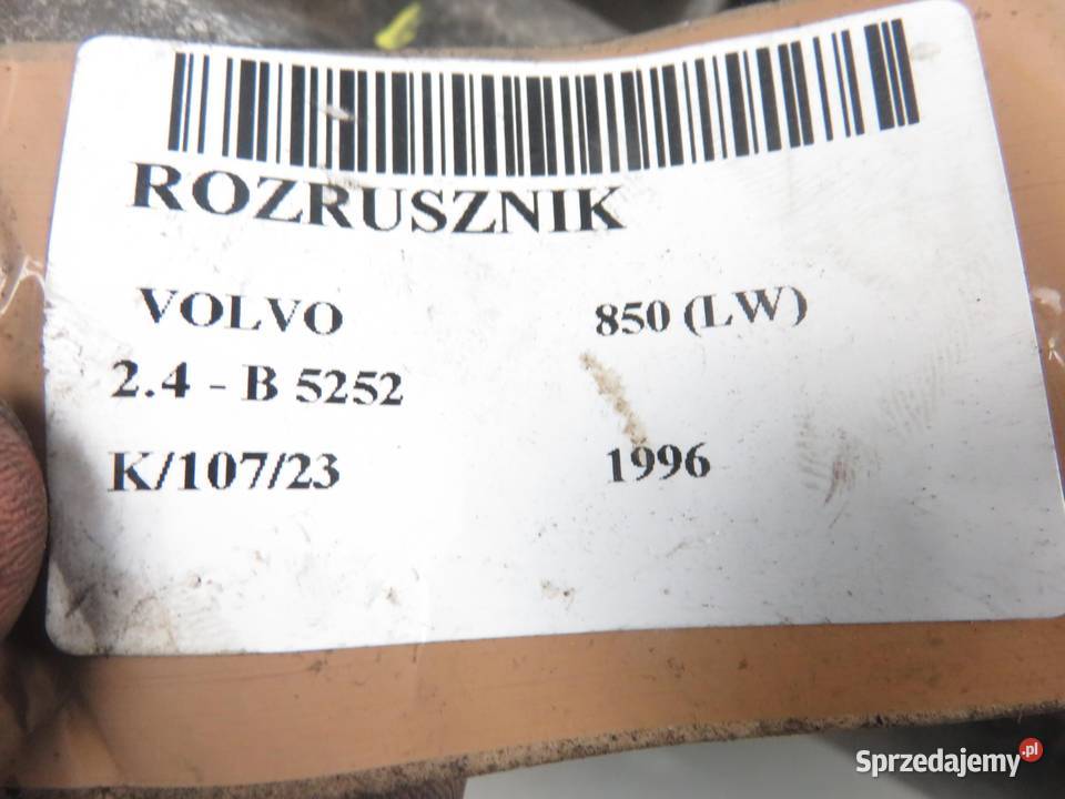 ROZRUSZNIK VOLVO 850 LW 24 1005821517
