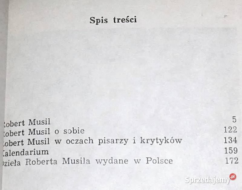 Robert Musil Egon Naganowski miękka Chełm