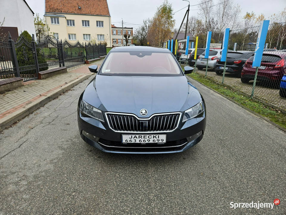 koda Superb Salon Polska Serwisowana 1 Wł Fajnie nawigacja Kisielice