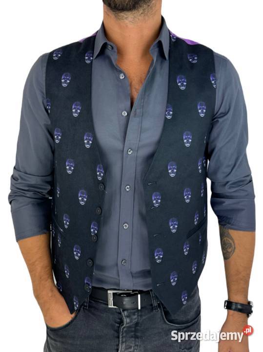 GIOVANNI PERA kamizelka męska D631 czarna w Ostrów Wielkopolski