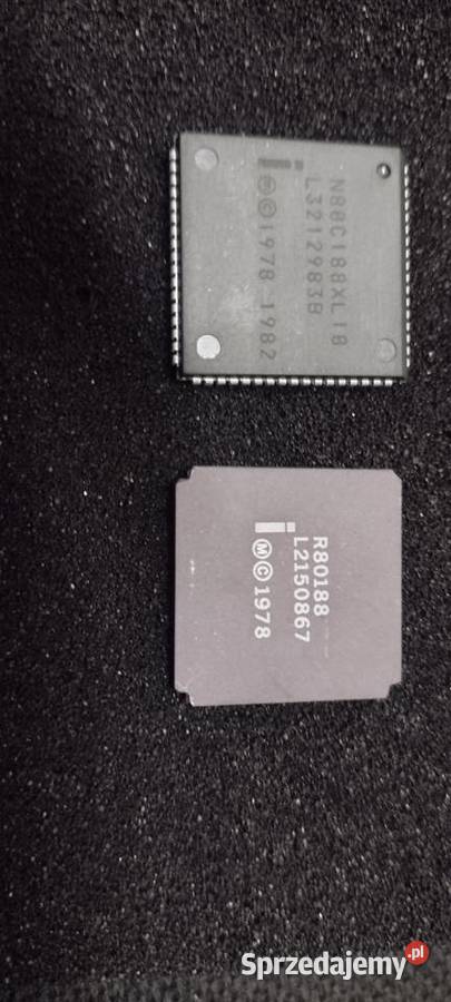 N80c188XL10 plcc68 16BIT MCU Intela Części i akcesoria Opole