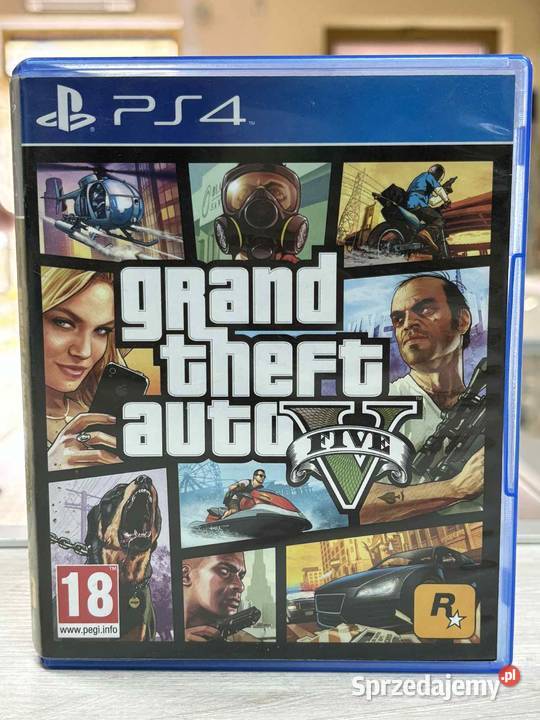 4 Grand Theft Auto 5 Gry na konsole Elbląg sprzedam