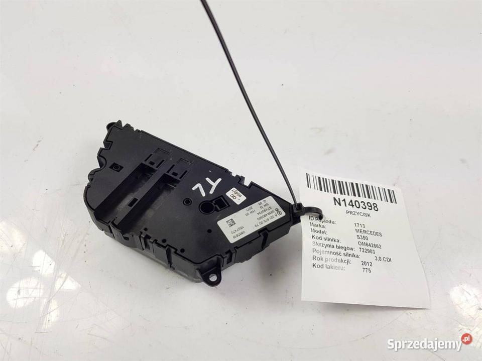 PRZYCISK S350 W221 A2218700079 Lipno