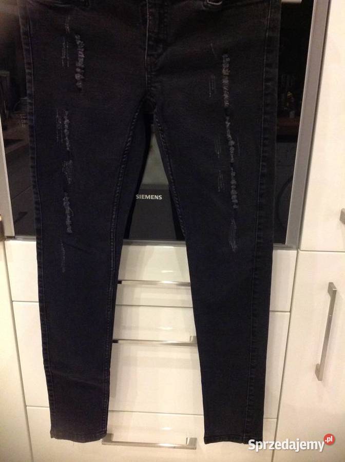 Spodnie Jeans Czarne Damskie VERO MODA r L Nowa Sól