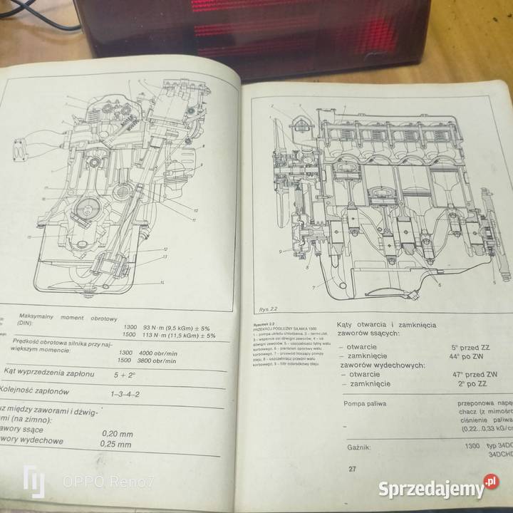 Budowa i naprawa Fiat 125p Motoryzacja Łubno