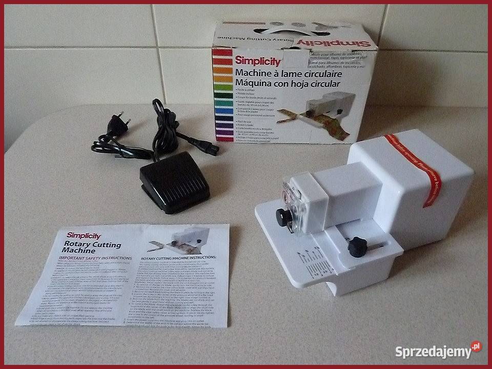 Obrotowa maszyna do cięcia Simplicity MADE IN podkarpackie sprzedam