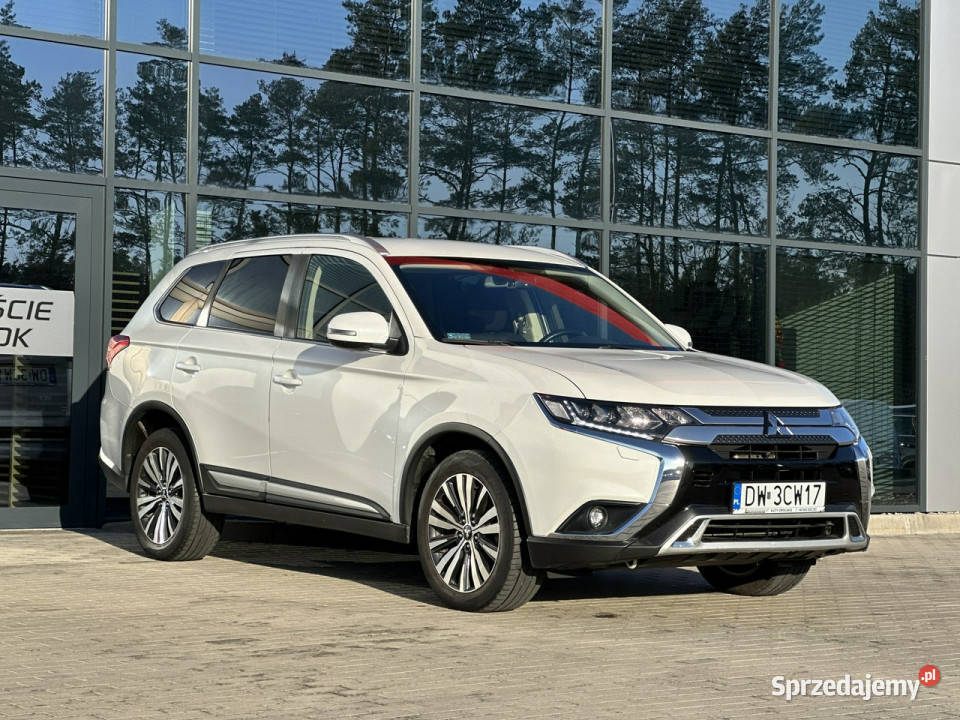 Mitsubishi Outlander 7osób 1rej2019 Łopatki biały Kąty Opolskie