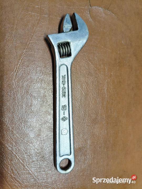 Klucz nastawny ZSRR 19 mm kultowy model 78130032 lubelskie Lublin