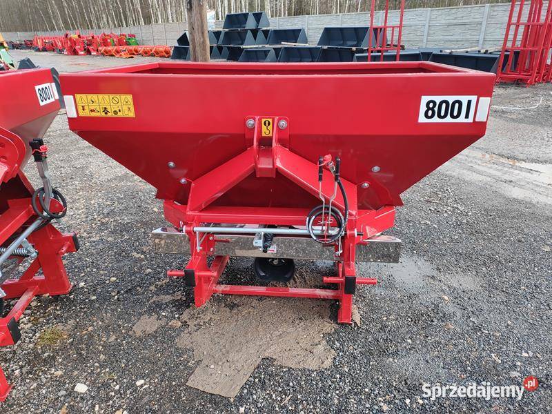 Rozsiewacz nawozu hydraulika STRUMYK TYTAN 12 Siedlce