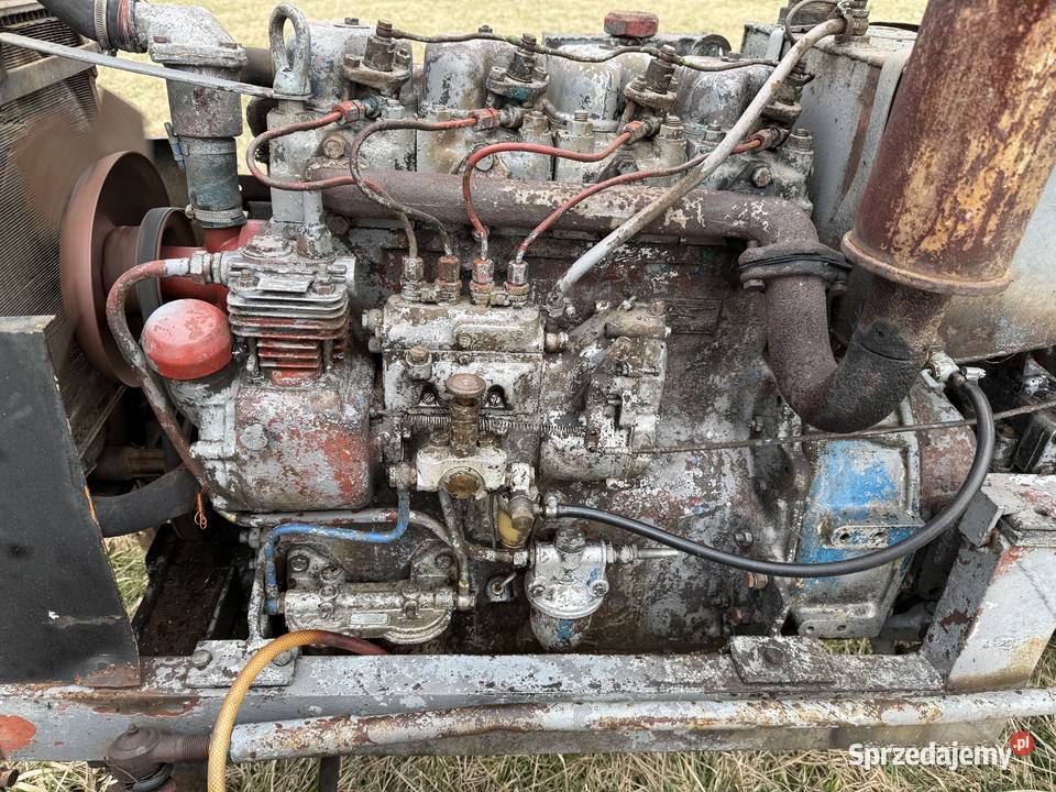 Ciągnik Sam z silnikiem 4011 śląskie Cięcina