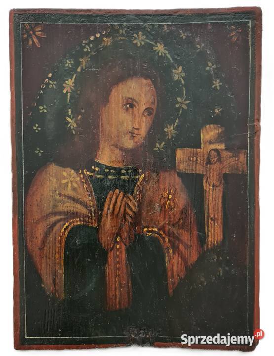 Ikona Matka Boża Achtyrska XIX wiek 0251 Warszawa