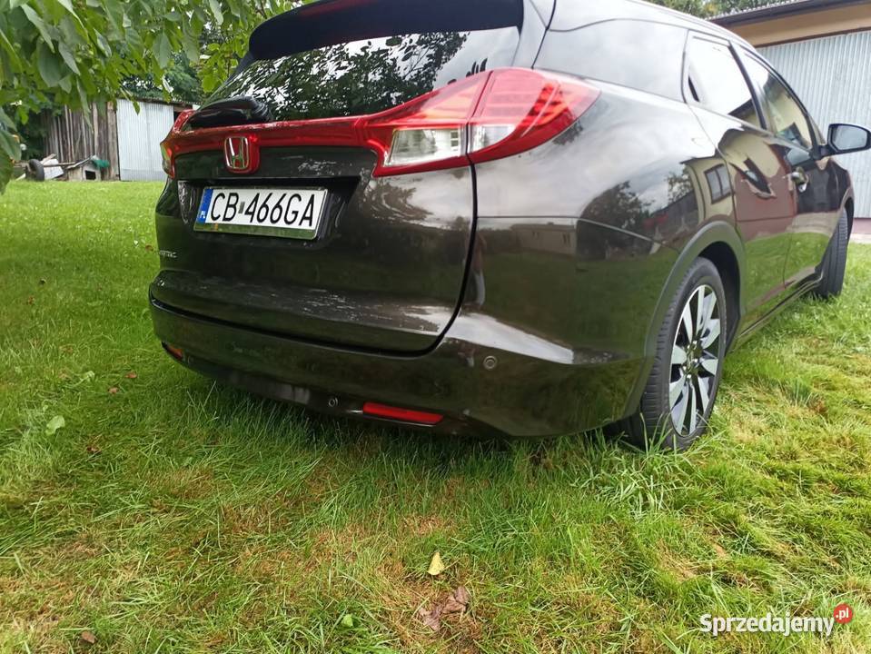 Honda Civic tourer executive salon polska lpg światła przeciwmgielne łódzkie