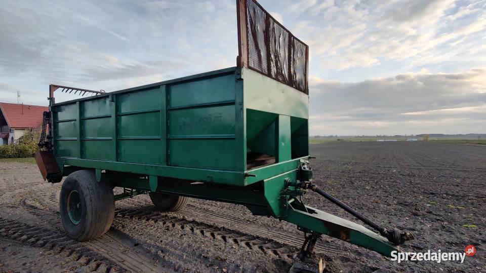 Rozrzutnik obornika nadstawki coutand 8t nieuszkodzony Łęczyca