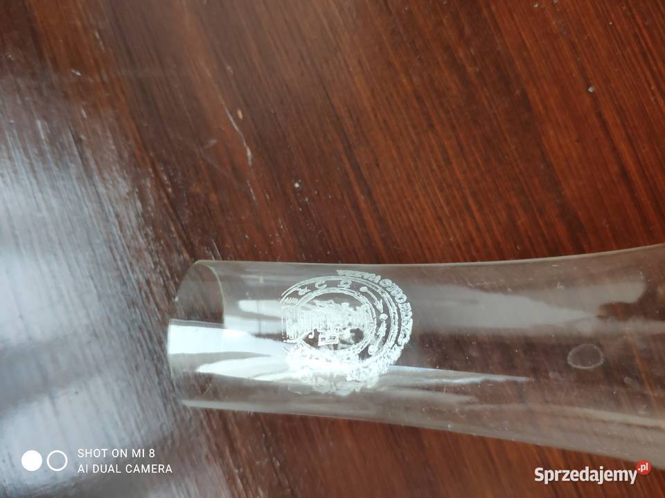 Stary sygnowany kominek cylinder 37 mm Kraków