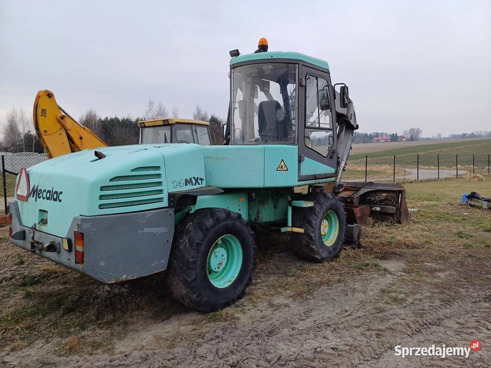 Mecalac 14 mxt 2000r Zamienie na jcb 3cx 10000h