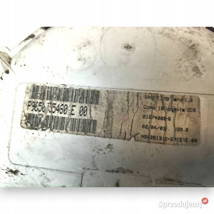 LICZNIK ZEGARY P9650735480 Citroen C3 I C2 11 14