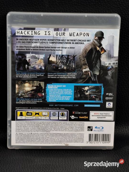 PlayStation 3 Watch Dogs Poddębice