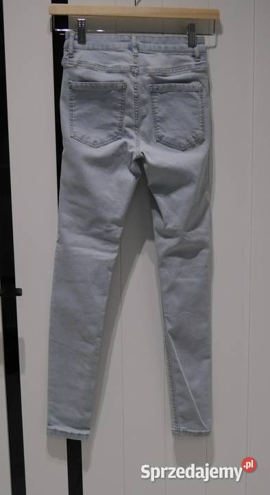 Sinsay świetne spodnie skinny nowe 34 XS Wrocław