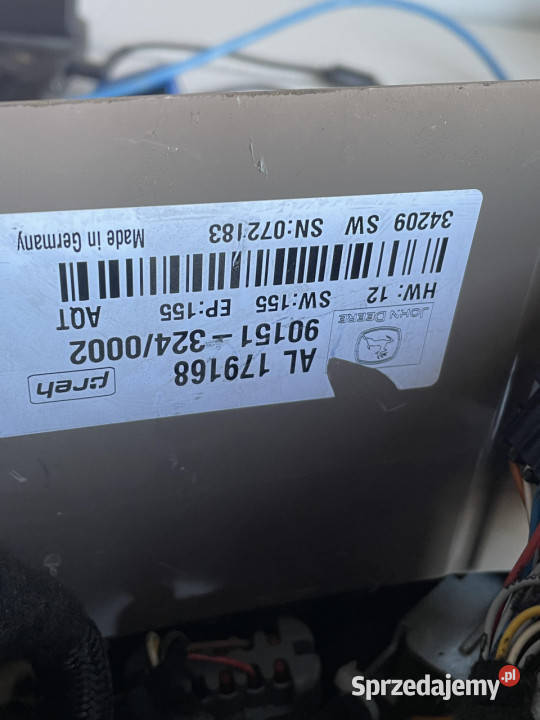 John Deere 6534 moduł zegary panel instrumentów