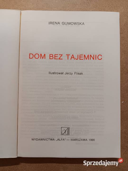 Irena Gumowska Dom bez tajemnic Białystok