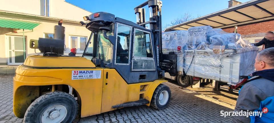 Usługi wózkami widłowymi Kraków Załadunek