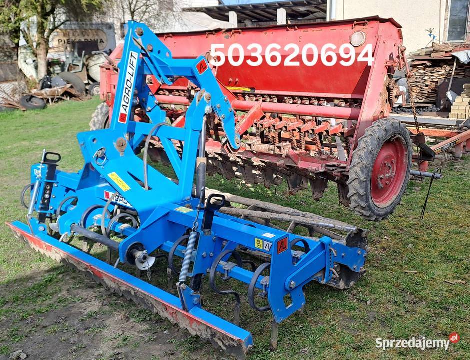 Agregat uprawowosiewny przedsiewny AGROLIFT nieuszkodzony Olszewnica