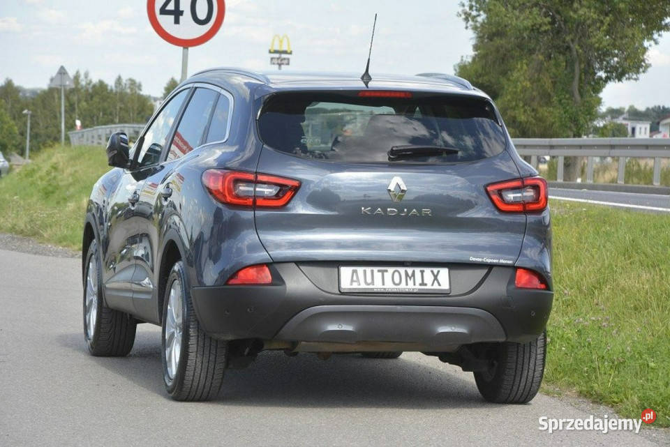 Renault Kadjar 12 TCE doinwestowany gwarancja ABS podkarpackie Sędziszów Małopolski