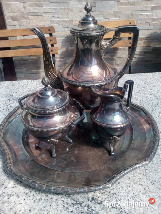 Serwis W Srebrze Wiskemann Belgia Pocz XX w Gniezno