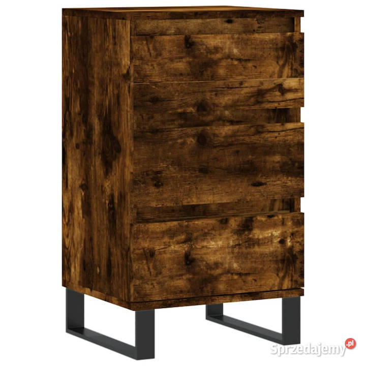 Komoda przydymiony dąb 40x35x70 materiał