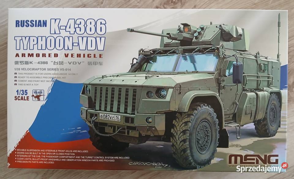 model Meng Model VS014 Russian K4386 TyphoonVDV lubelskie Lubartów